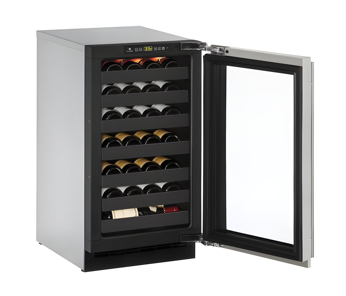 U-Line - 18" 2000 Series Wine Refrigerator - 2218WC - U-2218WCS-00B
