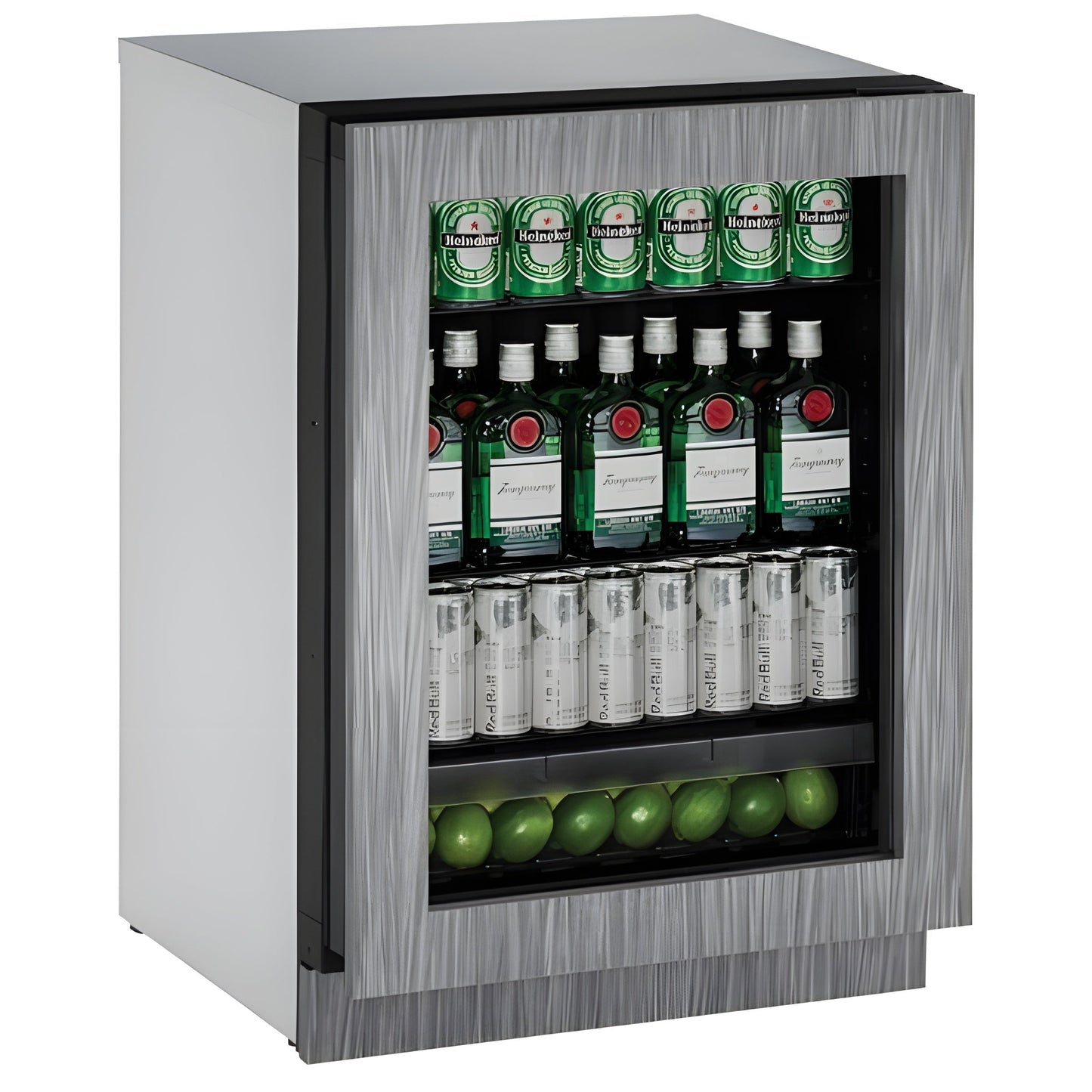 U-Line - 24" 2000 Series Refrigerator - 2224RGL - U-2224RGLS-13B