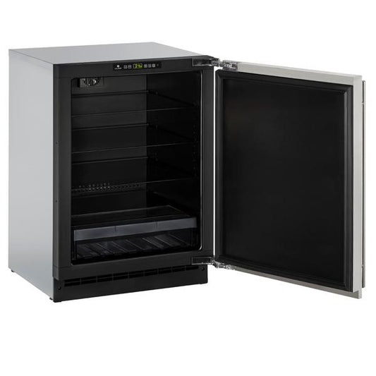 U-Line - 24" 2000 Series Dual-Zone Wine Refrigerator - 2224ZWC - U-2224ZWCS-00B