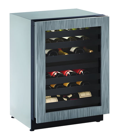 U-Line - 24" 2000 Series Dual-Zone Wine Refrigerator - 2224ZWC - U-2224ZWCS-00B