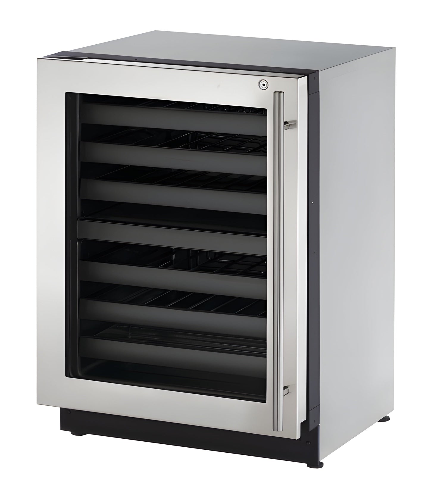 U-Line - 24" 2000 Series Dual-Zone Wine Refrigerator - 2224ZWC - U-2224ZWCS-00B