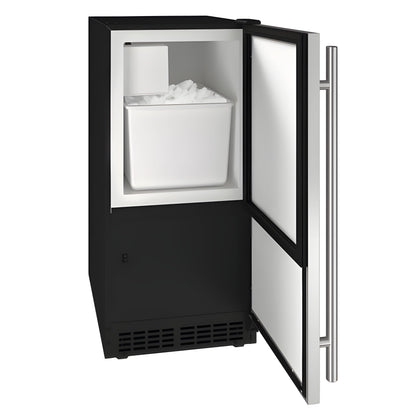 U-Line - 15" ADA Height Compliant Crescent Ice Maker - ACR115 - UACR115-BS01A