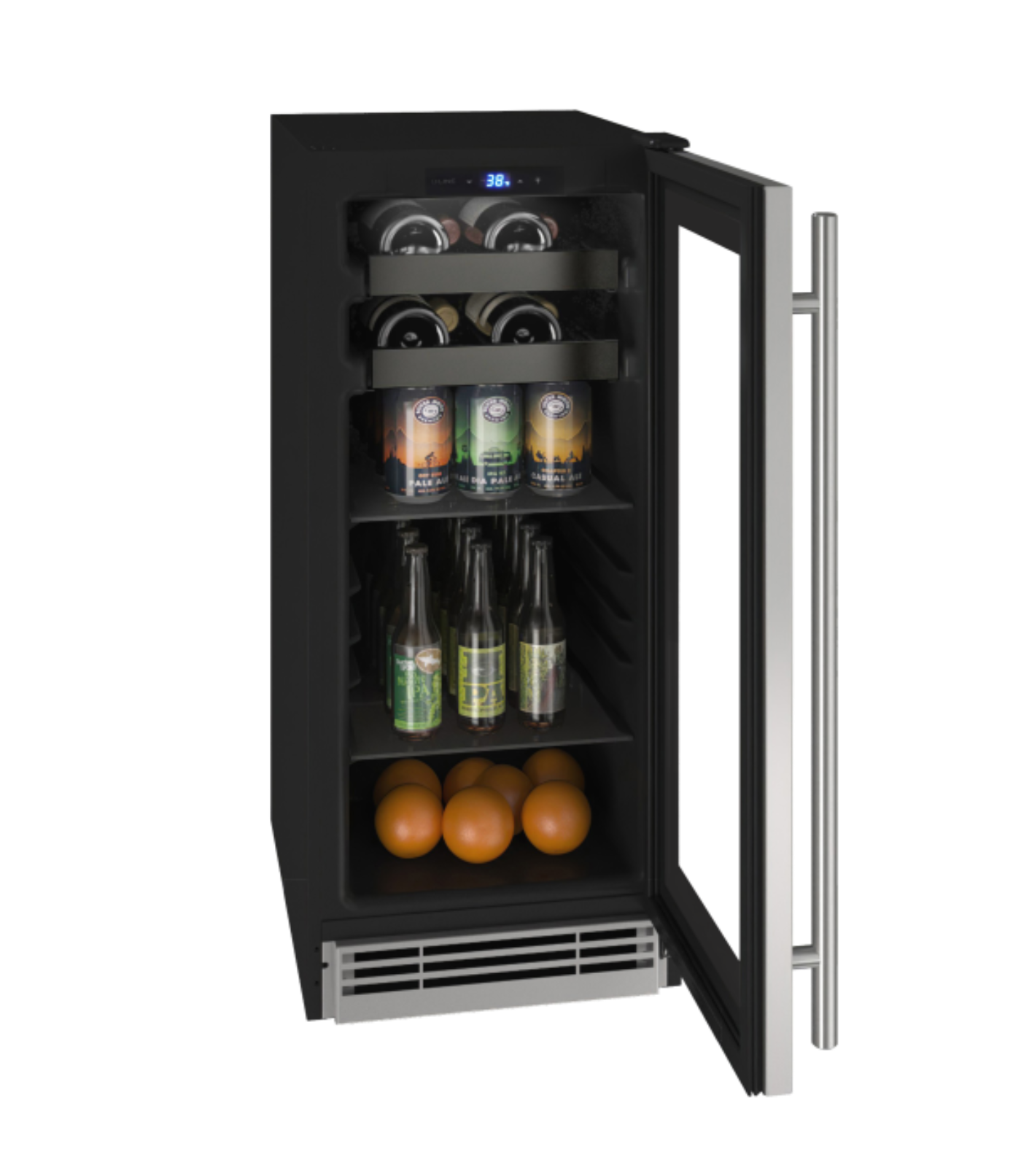 U-Line - 15" 1 Class Beverage Center - UHBV115 - UHBV115-SG01A