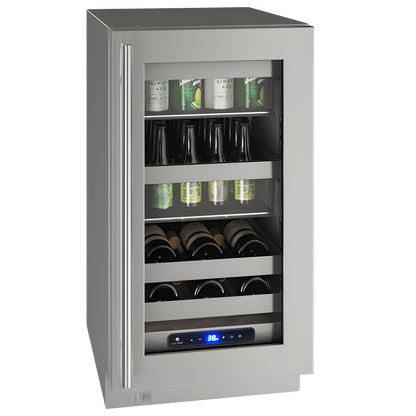 U-Line - 18" 5 Class Slide & Secure™ Beverage Center - UHBV518 - UHBV518-SG01A