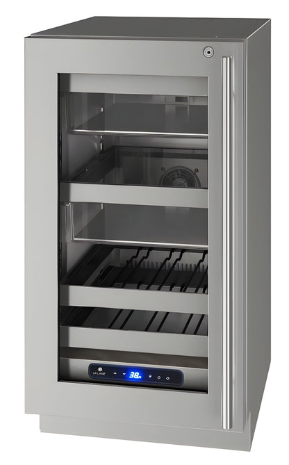 U-Line - 18" 5 Class Slide & Secure™ Beverage Center - UHBV518 - UHBV518-SG01A