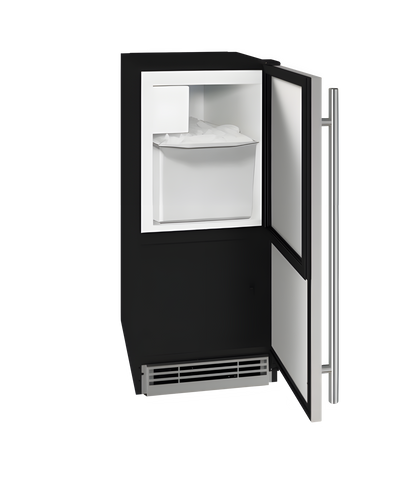 U-Line - 15" 1 Class Crescent Ice Maker - HCR115 - UHCR115-SS01B