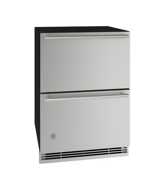 U-Line - 24" 1 Class Refrigerator Drawers - HDR124 - UHDR124-SS61A