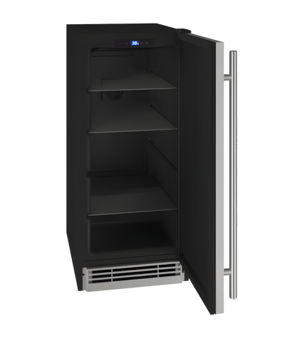 U-Line - 15" 1 Class Refrigerator - 115V - HRE115 - UHRE115-SS01A