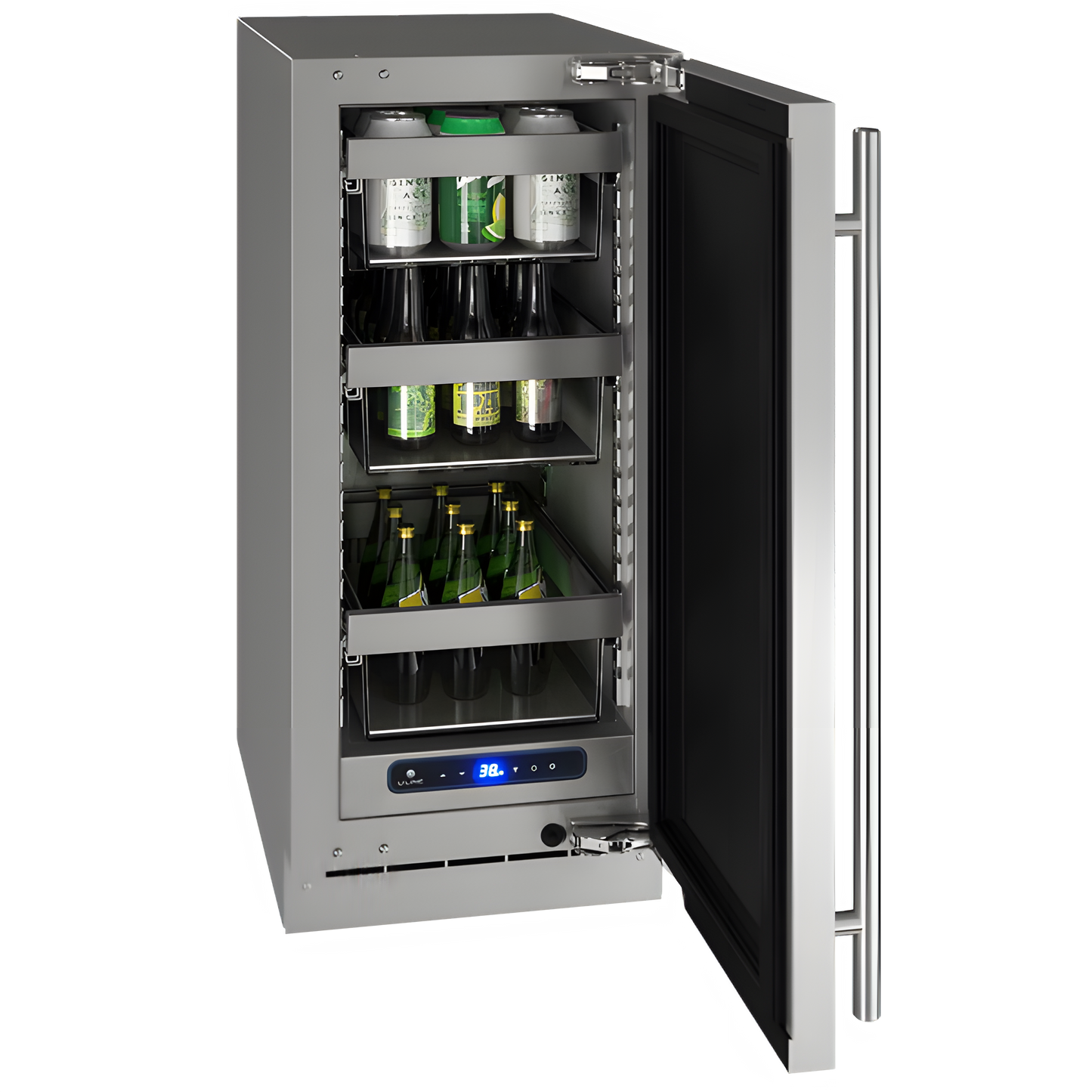 U-Line - 15" 5 Class Wine Refrigerator - HWC515 - UHWC515-SG01A