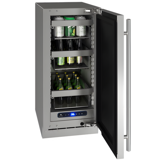 U-Line - 15" 5 Class Wine Refrigerator - HWC515 - UHWC515-SG01A