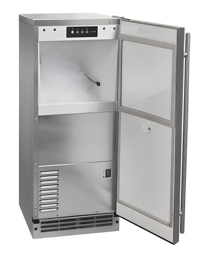 U-Line - 15" Outdoor Nugget Ice Machine - 115 V - UONP115 - UONP115-SS01C