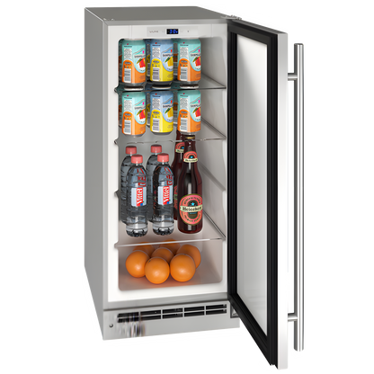 U-Line - 15" Outdoor Refrigerator - 115 V - ORE115 - UORE115-SS01A