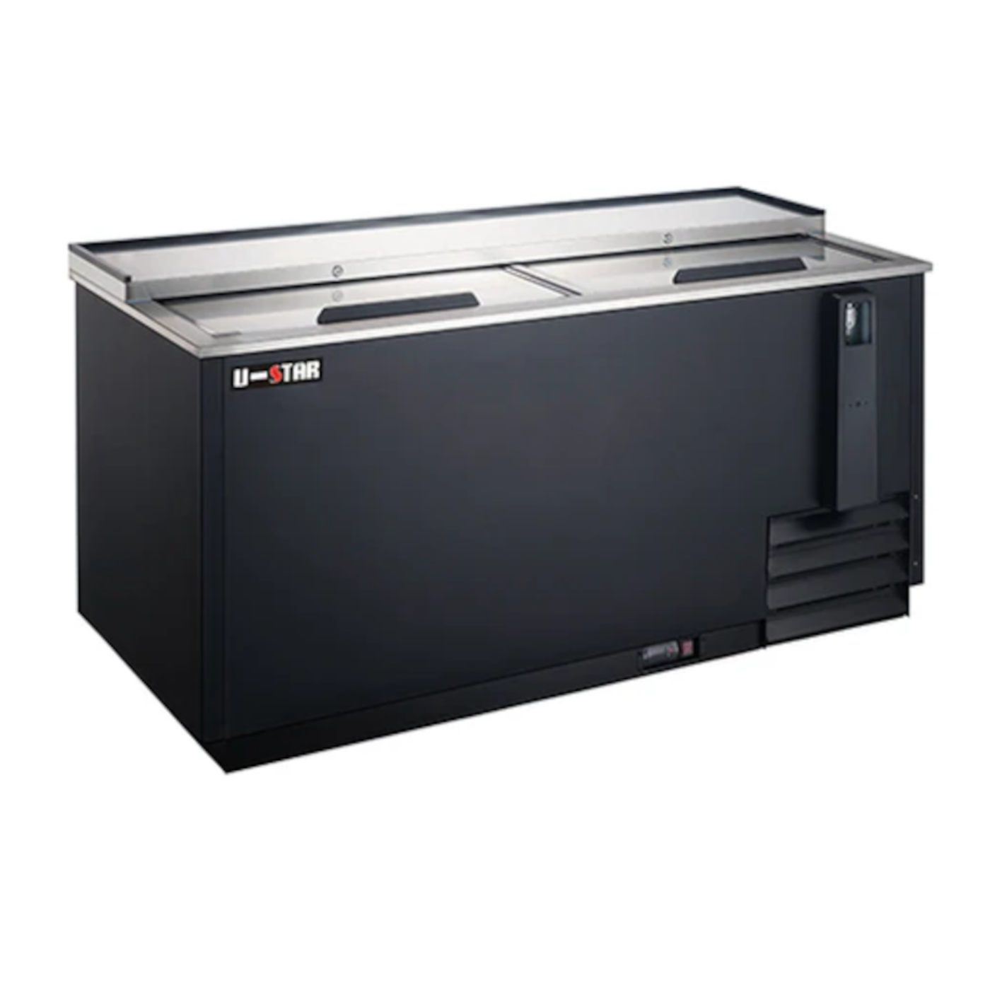 Adcraft USBC-50 U-Star 50" Wide Horizontal Bottle Cooler - USBC-50