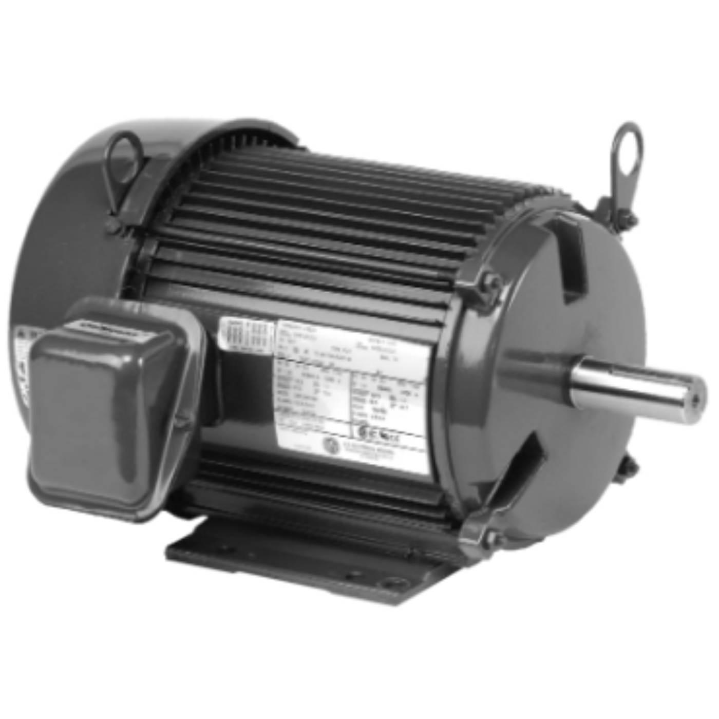 U.S. Motors U2P2D General Purpose Three Phase TEFC Horizontal - Footed Motor - U2P2D
