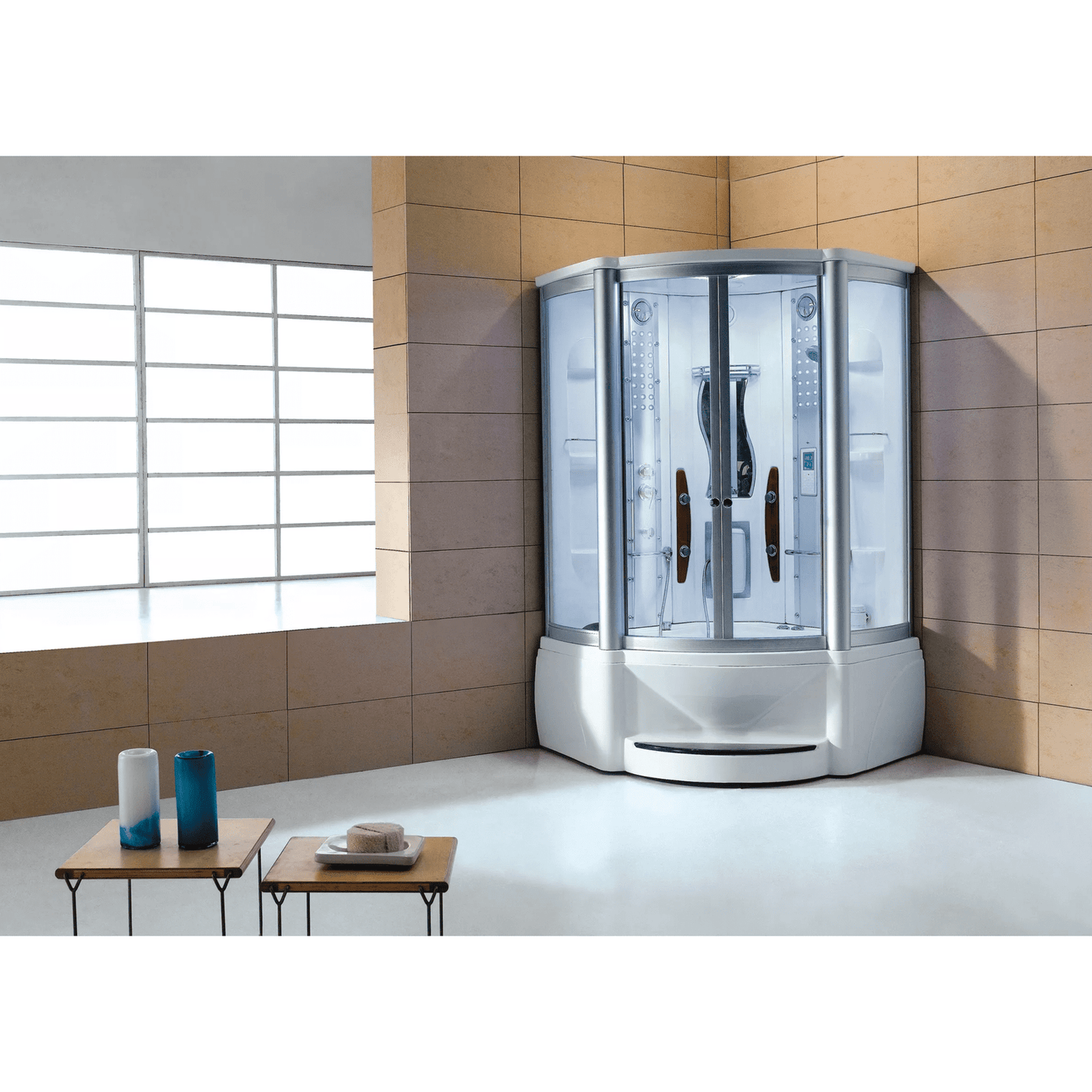 Mesa Steam Shower Tub Combo - WS-609A