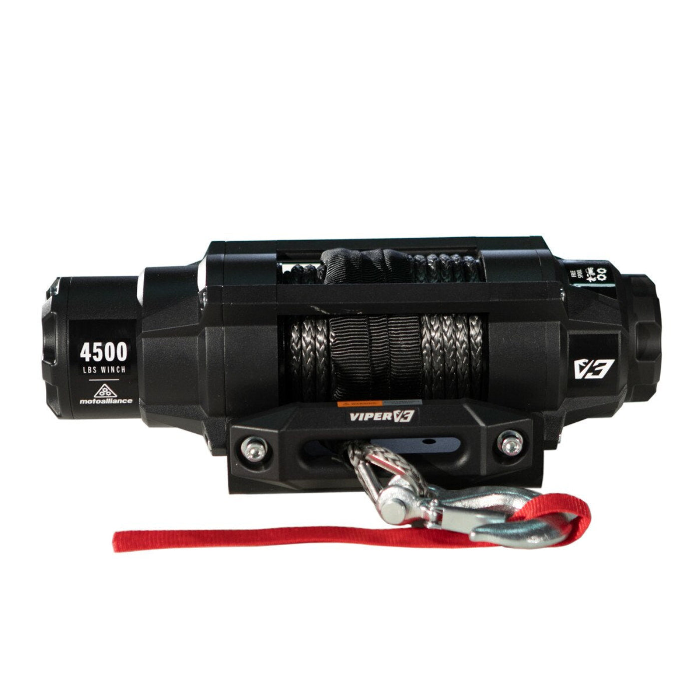 MotoAlliance Viper UTV Winch V3 Wide Spool 4500lbs New - V34500SE_BL