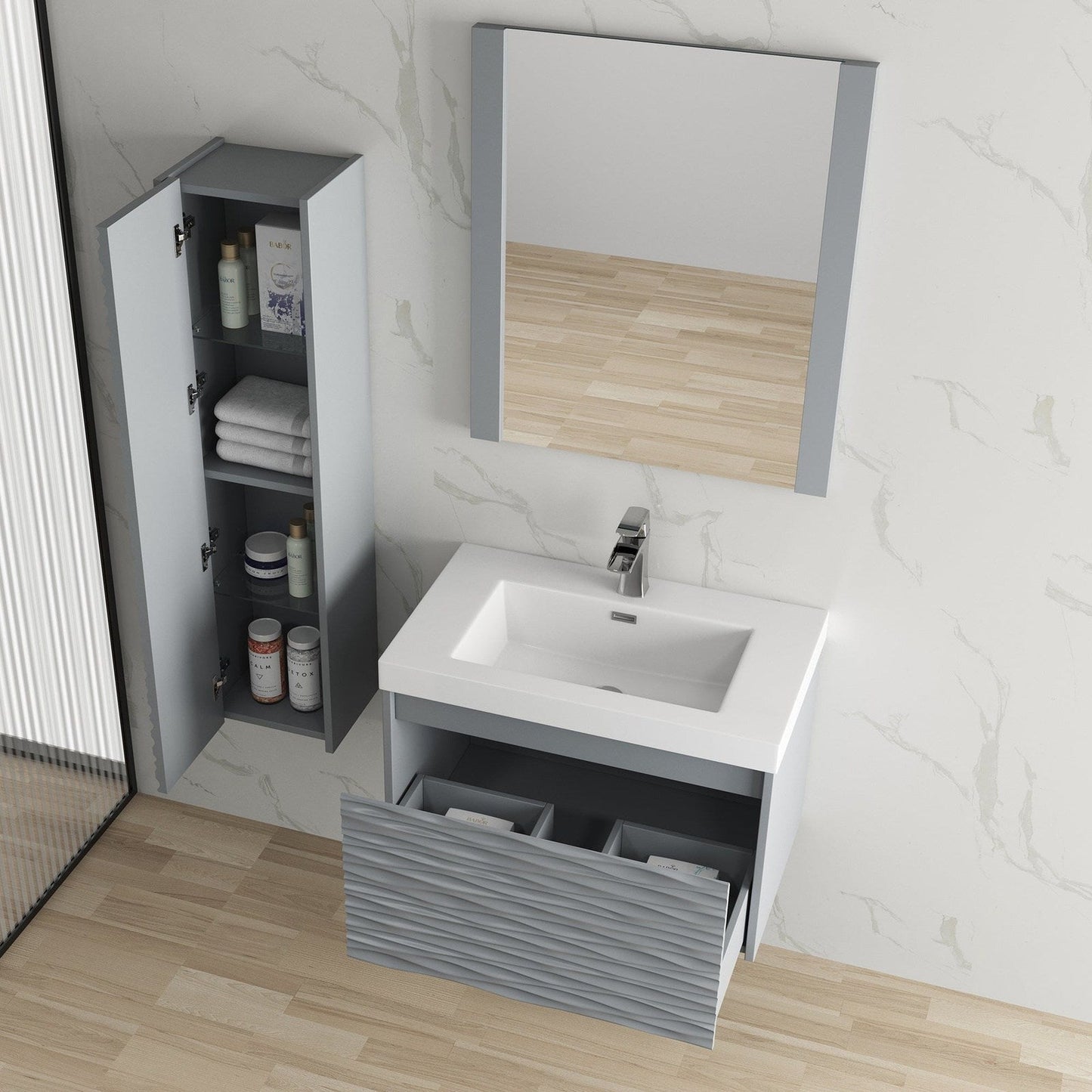 Blossom Paris 30 Inch Bathroom Vanity - V8008 30 01