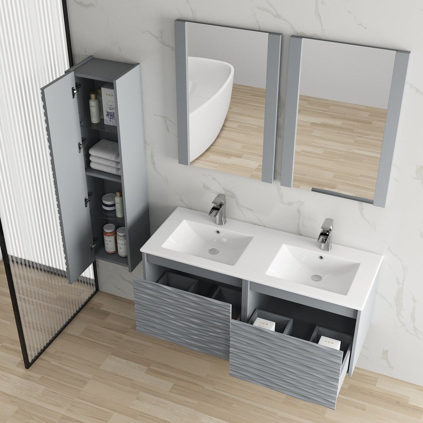 Blossom Paris 48 Inch Bathroom Vanity - V8008 48 01D