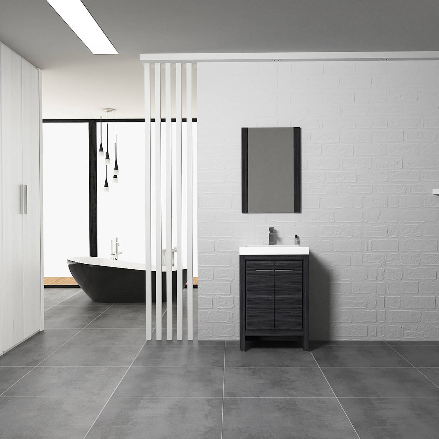 Blossom Milan 24 Inch Bathroom Vanity -V8014 24 01