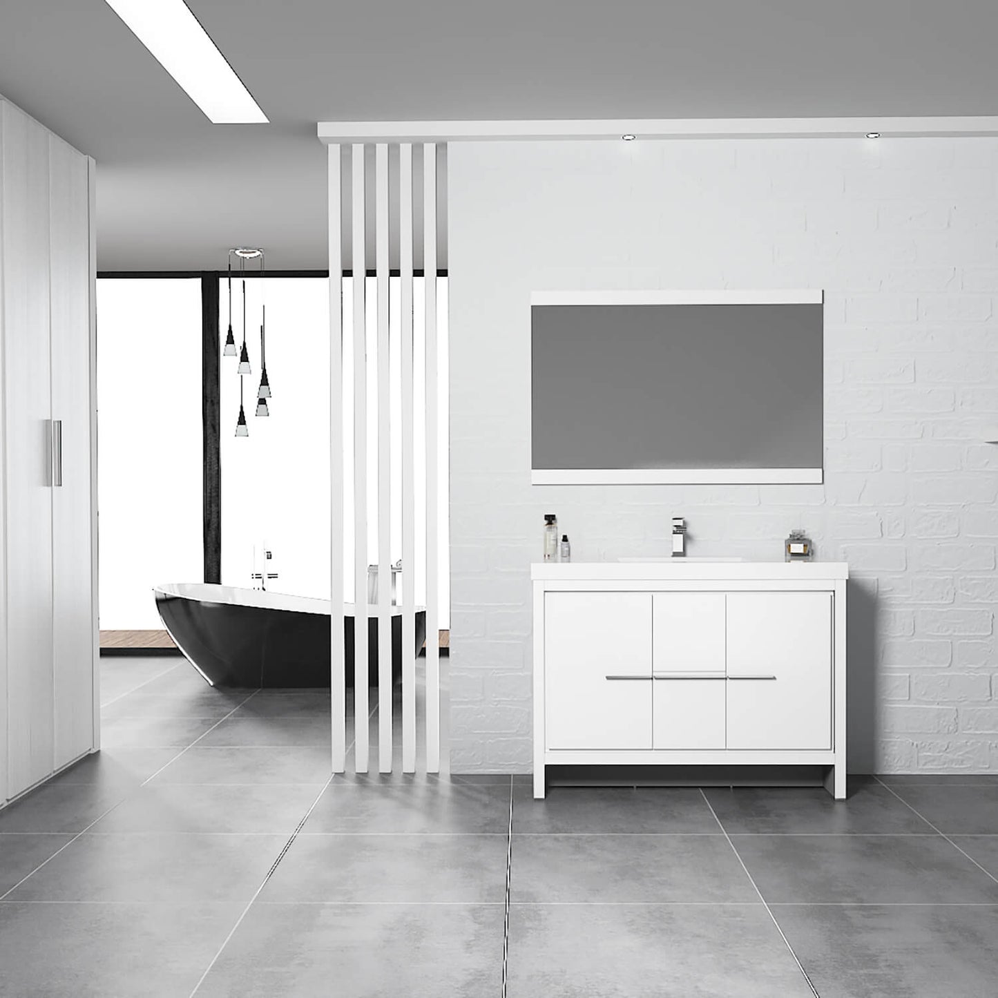 Blossom Milan 48 Inch Bathroom Vanity - V8014 48 01