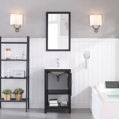 Blossom Lucca 20 Inch Bathroom Vanity - V8017 20 01 - Backyard Provider