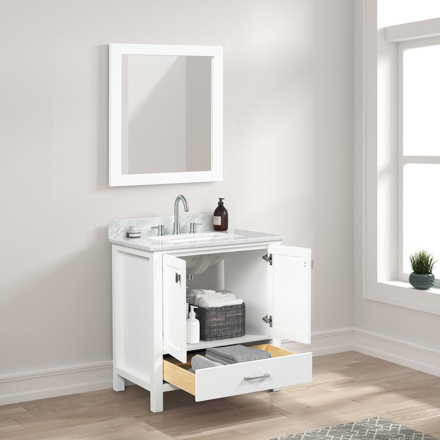 Blossom Geneva 30″ Bathroom Vanity - V8026 30 01