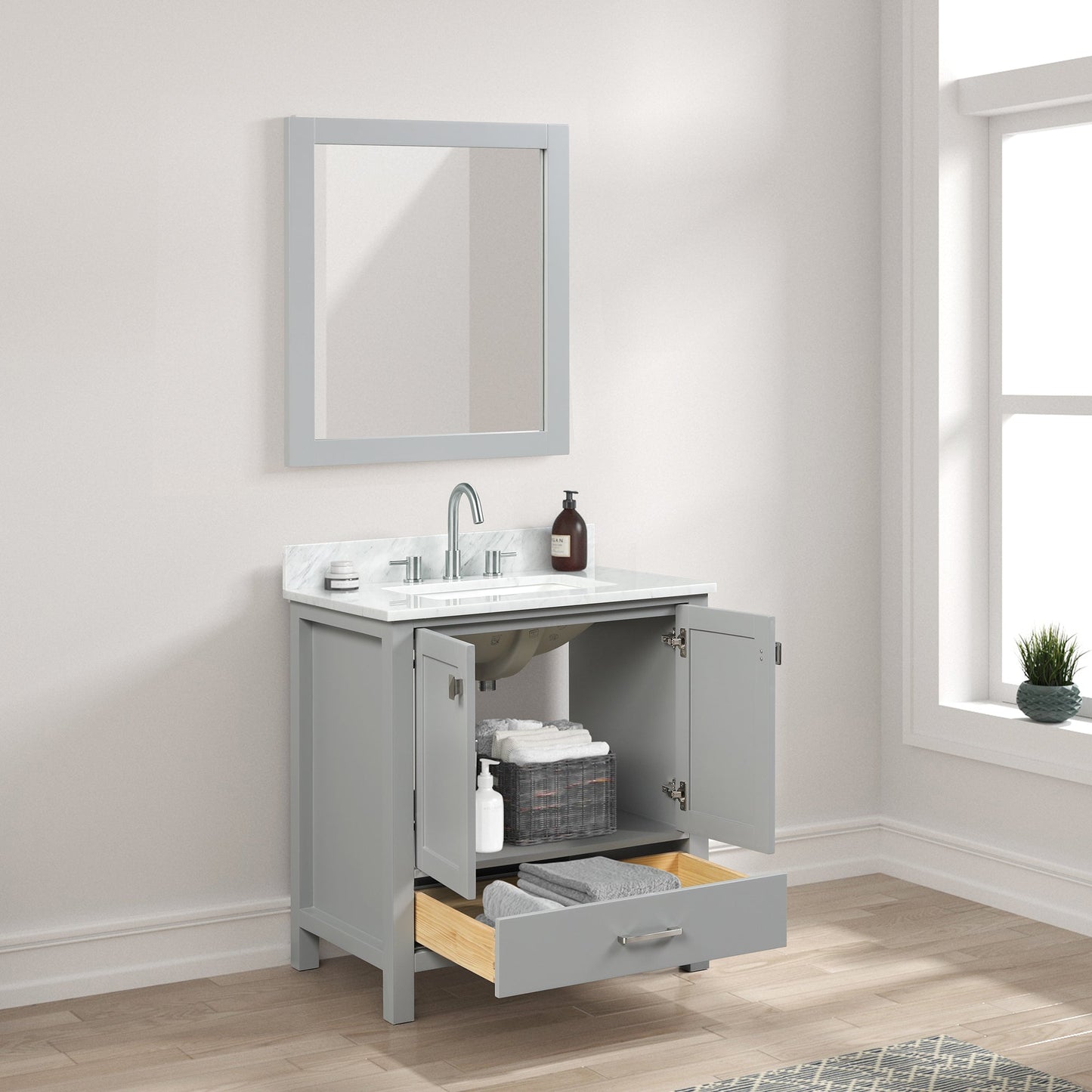 Blossom Geneva 30″ Bathroom Vanity - V8026 30 01