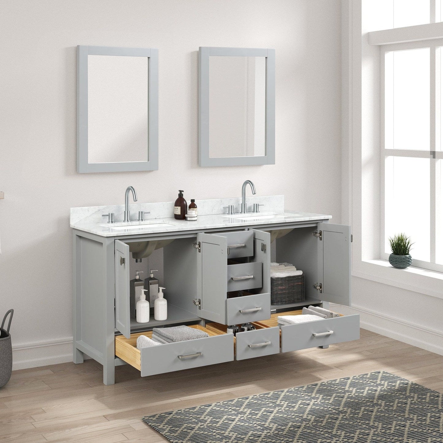 Blossom Geneva 60″ Bathroom Vanity - V8026 60 01