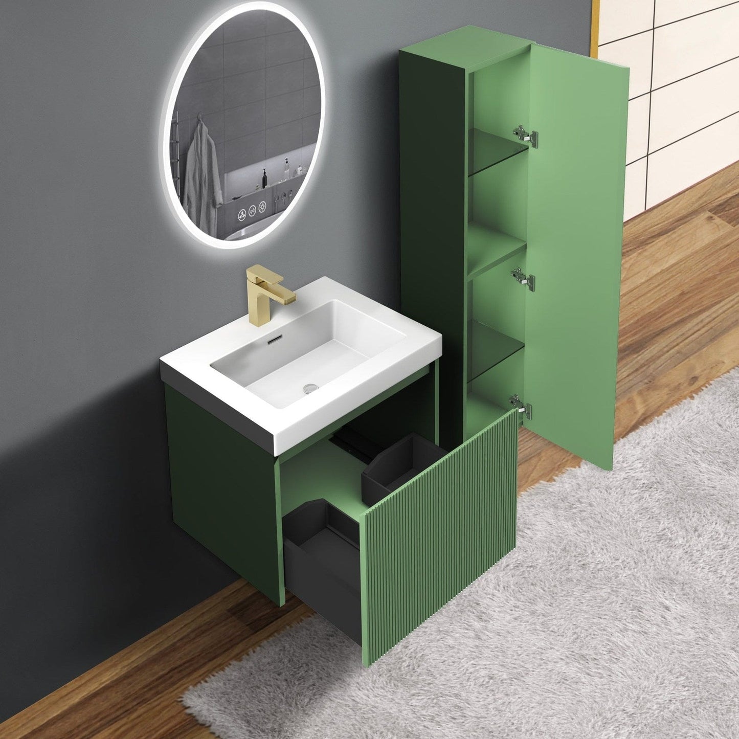 Blossom Positano 24″ Bathroom Vanity - V8028 24 01