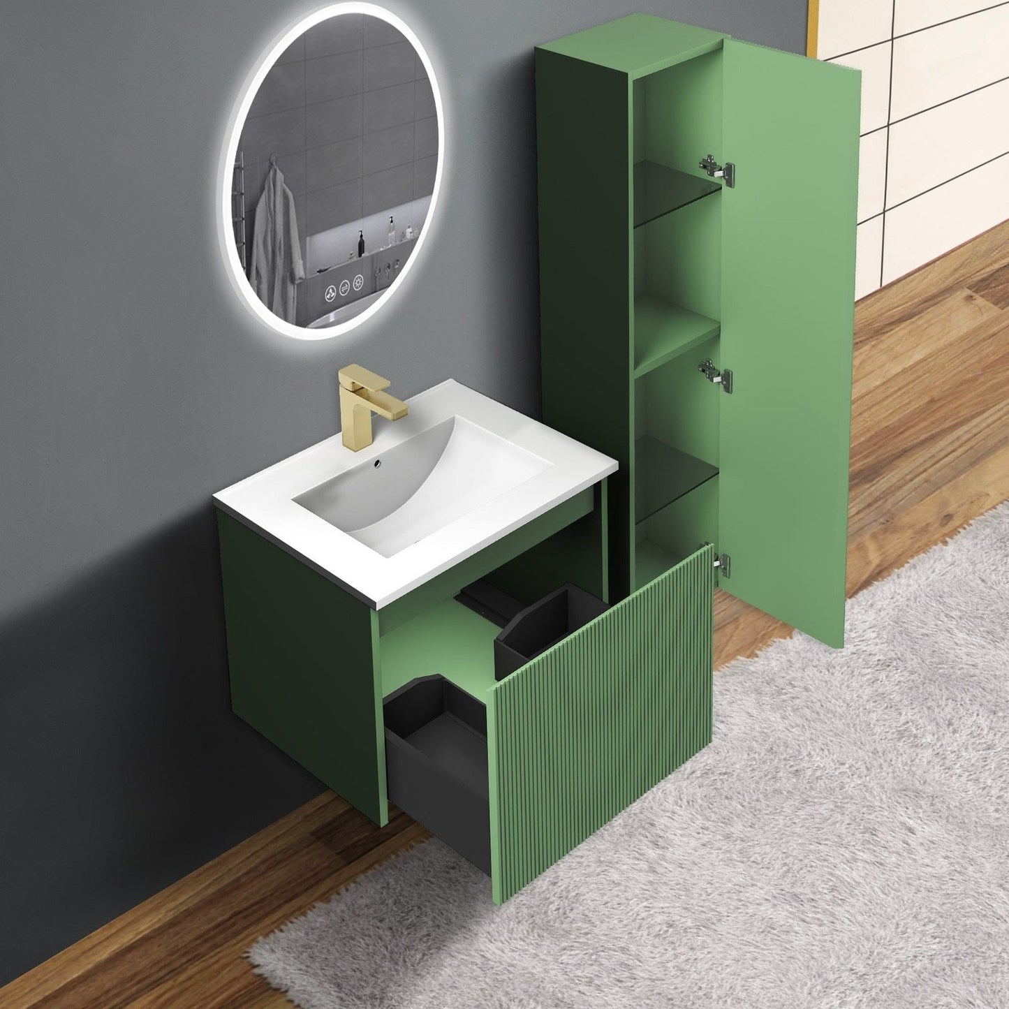 Blossom Positano 24″ Bathroom Vanity - V8028 24 01