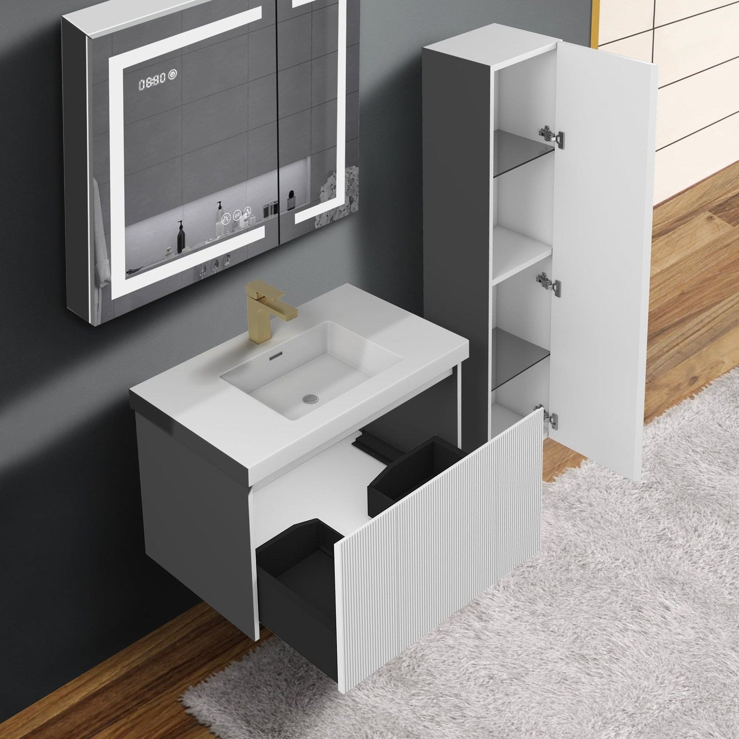 Blossom Positano 30″ Bathroom Vanity - V8028 30 01