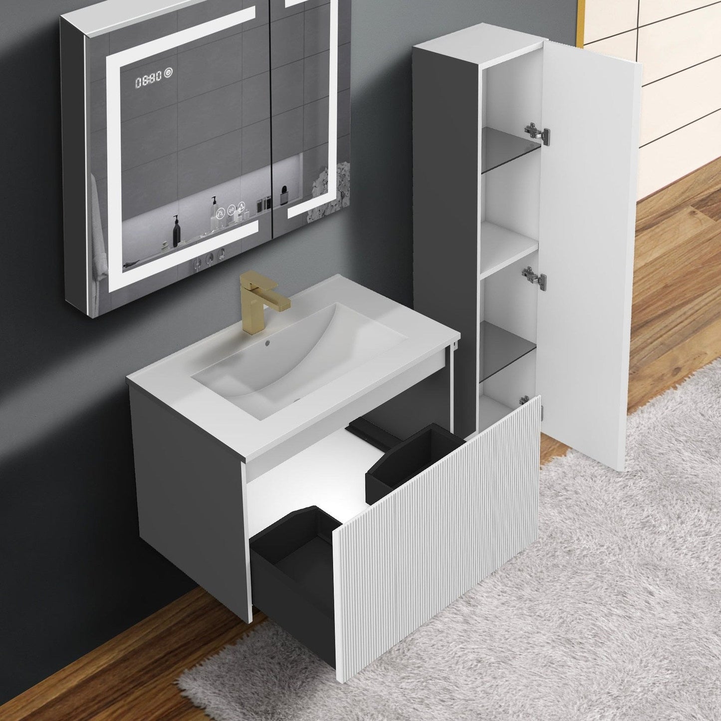 Blossom Positano 30″ Bathroom Vanity - V8028 30 01