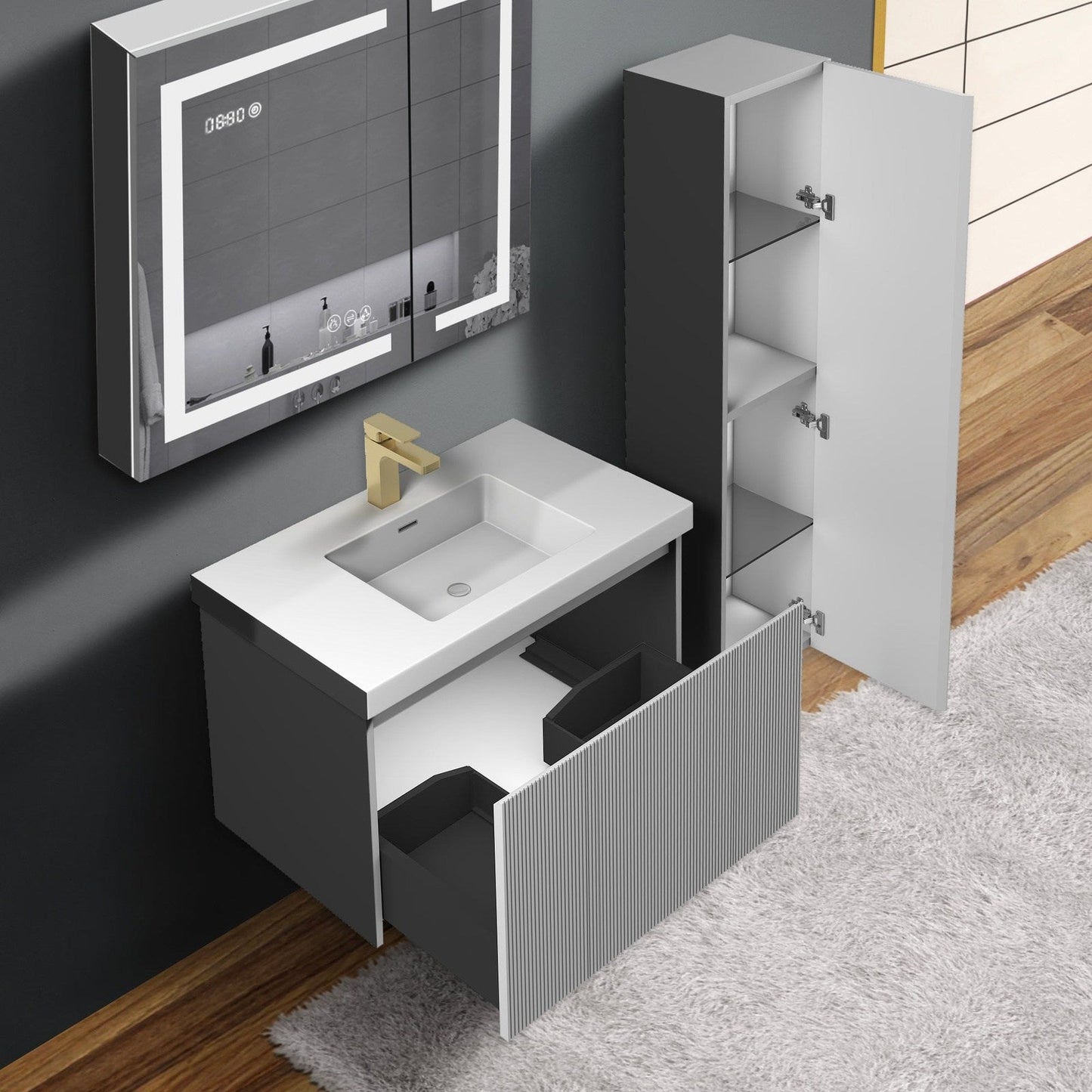 Blossom Positano 30″ Bathroom Vanity - V8028 30 01