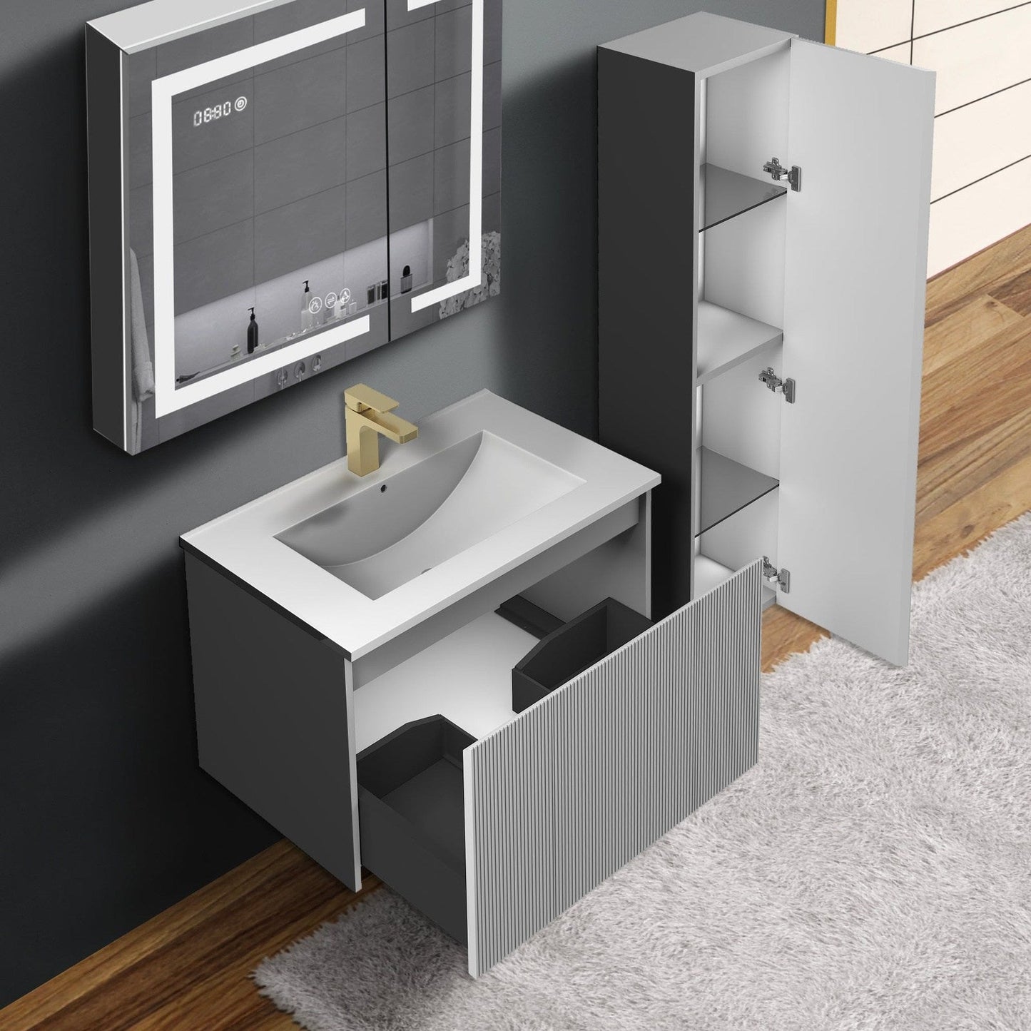 Blossom Positano 30″ Bathroom Vanity - V8028 30 01