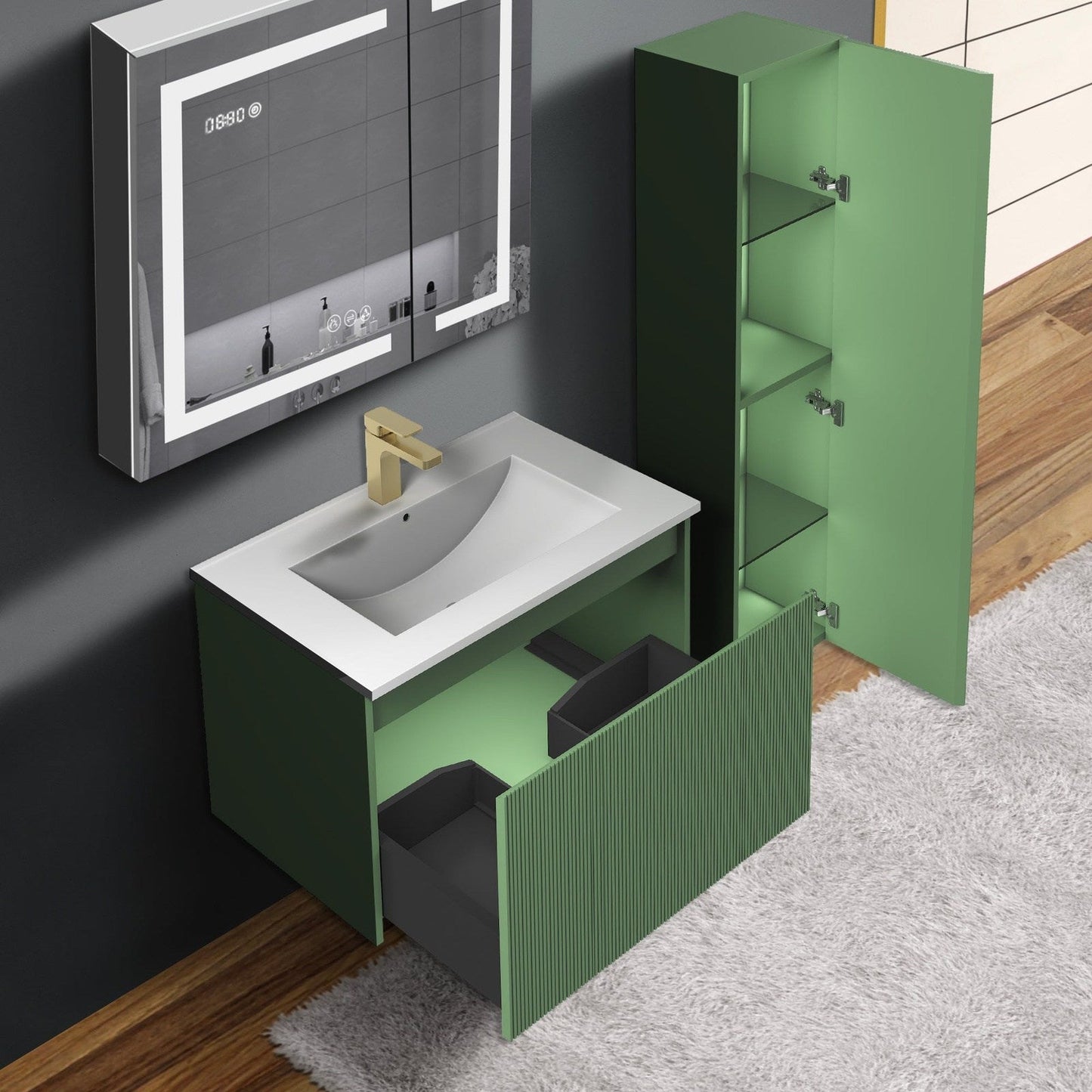 Blossom Positano 30″ Bathroom Vanity - V8028 30 01