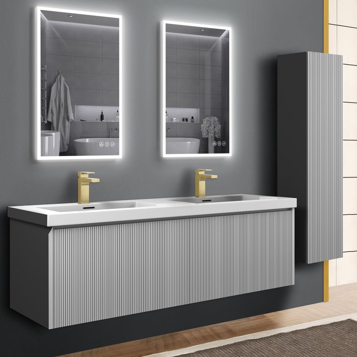 Blossom Positano 60″ Bathroom Double Vanity - V8028 60 01
