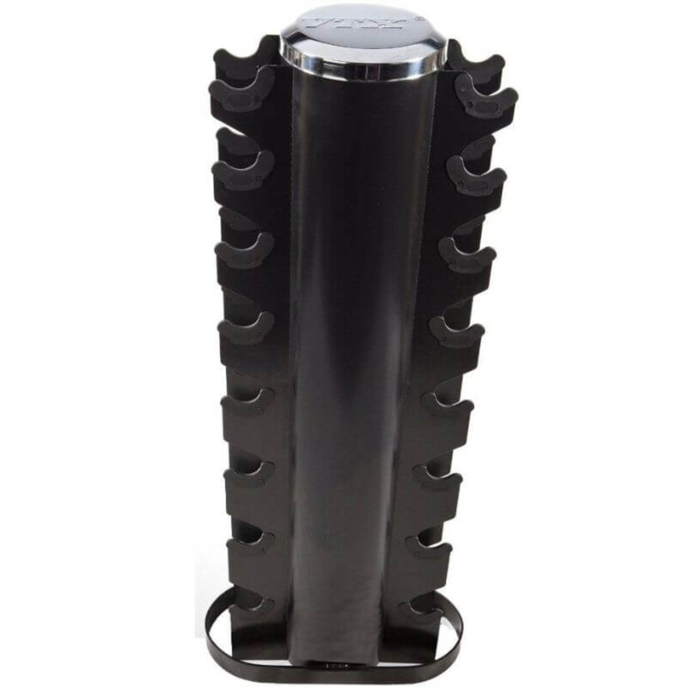 TROY VTX by Troy VERTPAC-IHD25 8-Pair Iron Hex Dumbbells with Vertical Rack - VERTPAC-IHD25