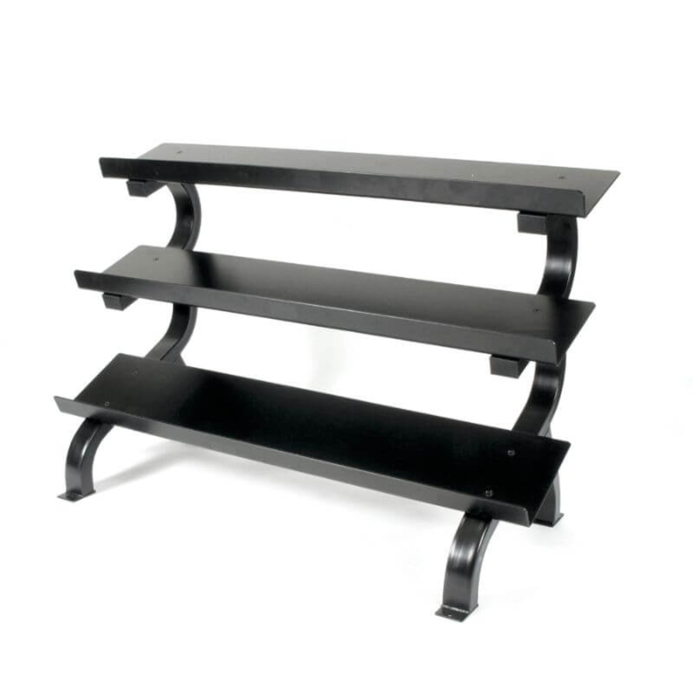 TROY VTX by Troy VERTPAC-SDR75 Rubber Dumbbell Set with Shelf Rack - VERTPAC-SDR75