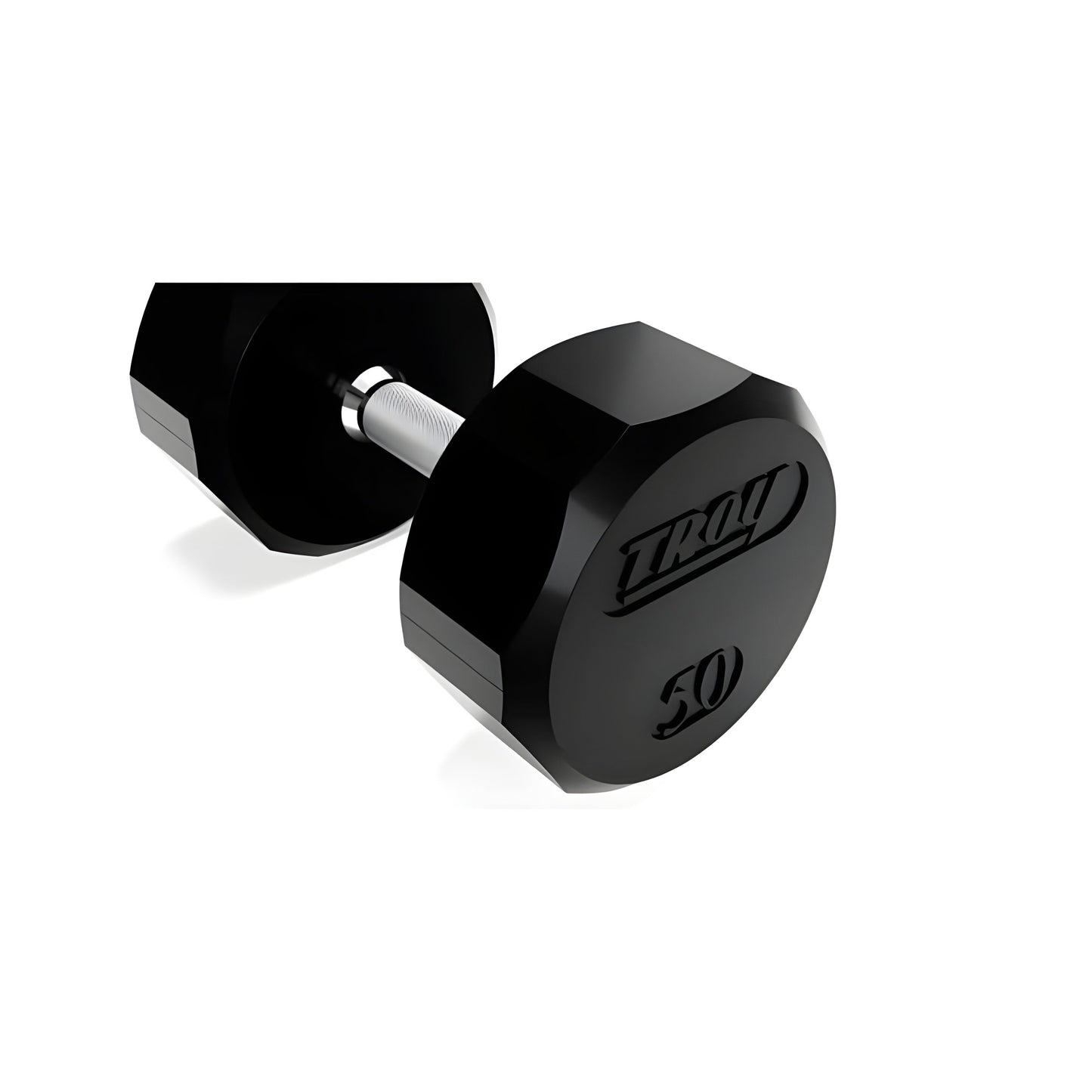 Troy  12-Sided Dumbbells & Rack Set - VERTPAC-TSDR75