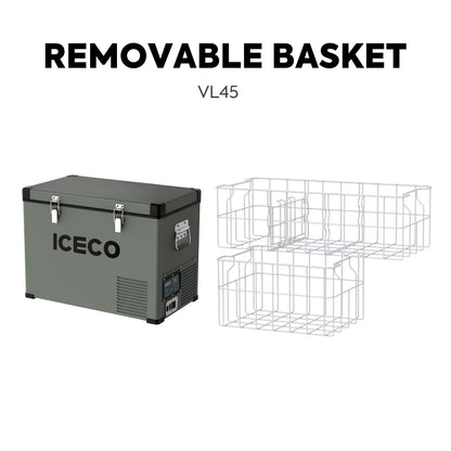 ICECO47.5QT VL45 Metal Refrigerator Single Zone Combo - VL45WithCover