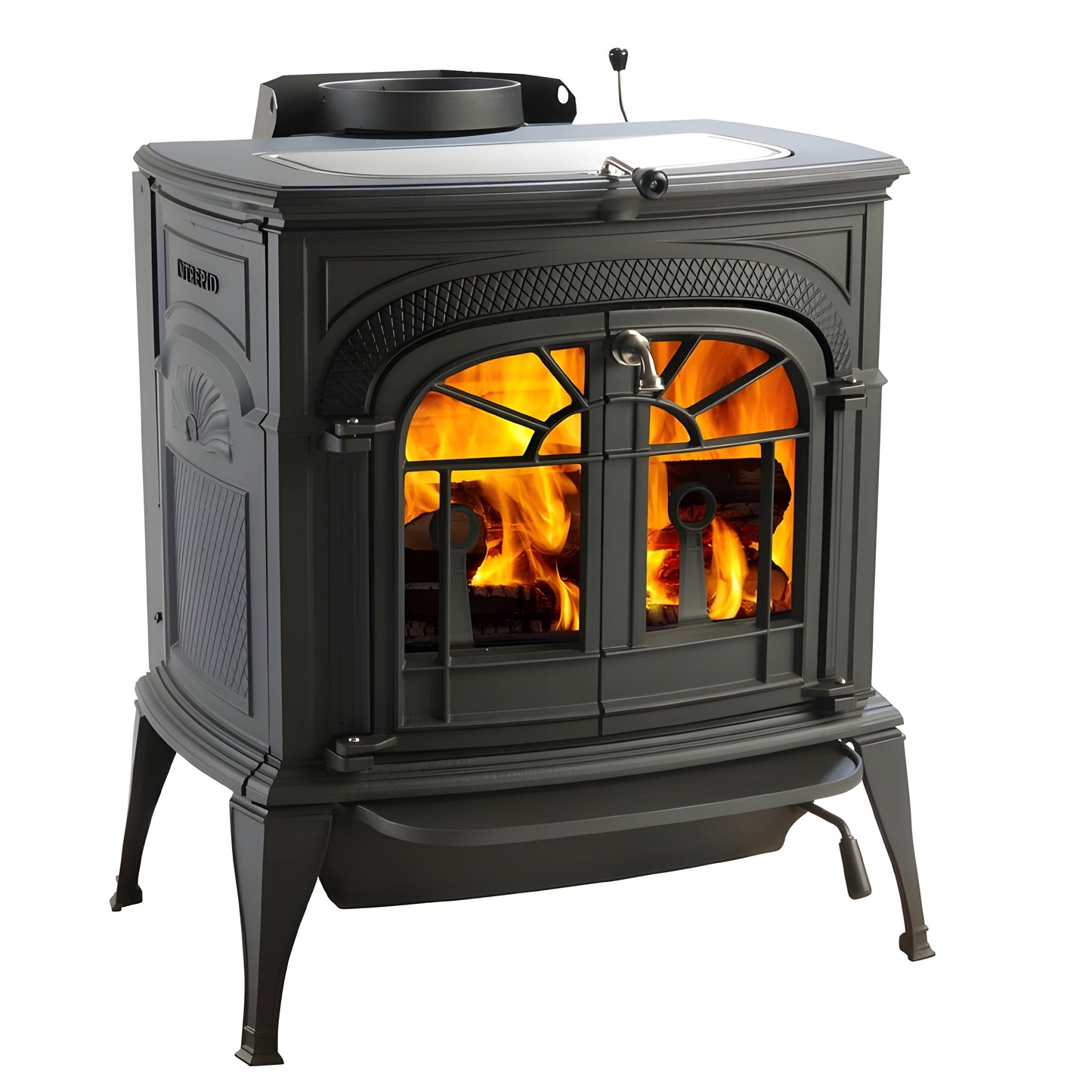Vermont Castings Intrepid Direct Vent Natural Gas Stove with Millivolt Ignition -  INDVRBDSB