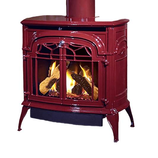 Vermont Castings Stardance Direct Vent Gas Stove with IntelliFire Touch Ignition System - SDDVT-IFT-CB