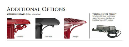 Vermont Castings Radiance Direct Vent Gas Stove with IntelliFire Touch Ignition System - RADVT-IFT-CB