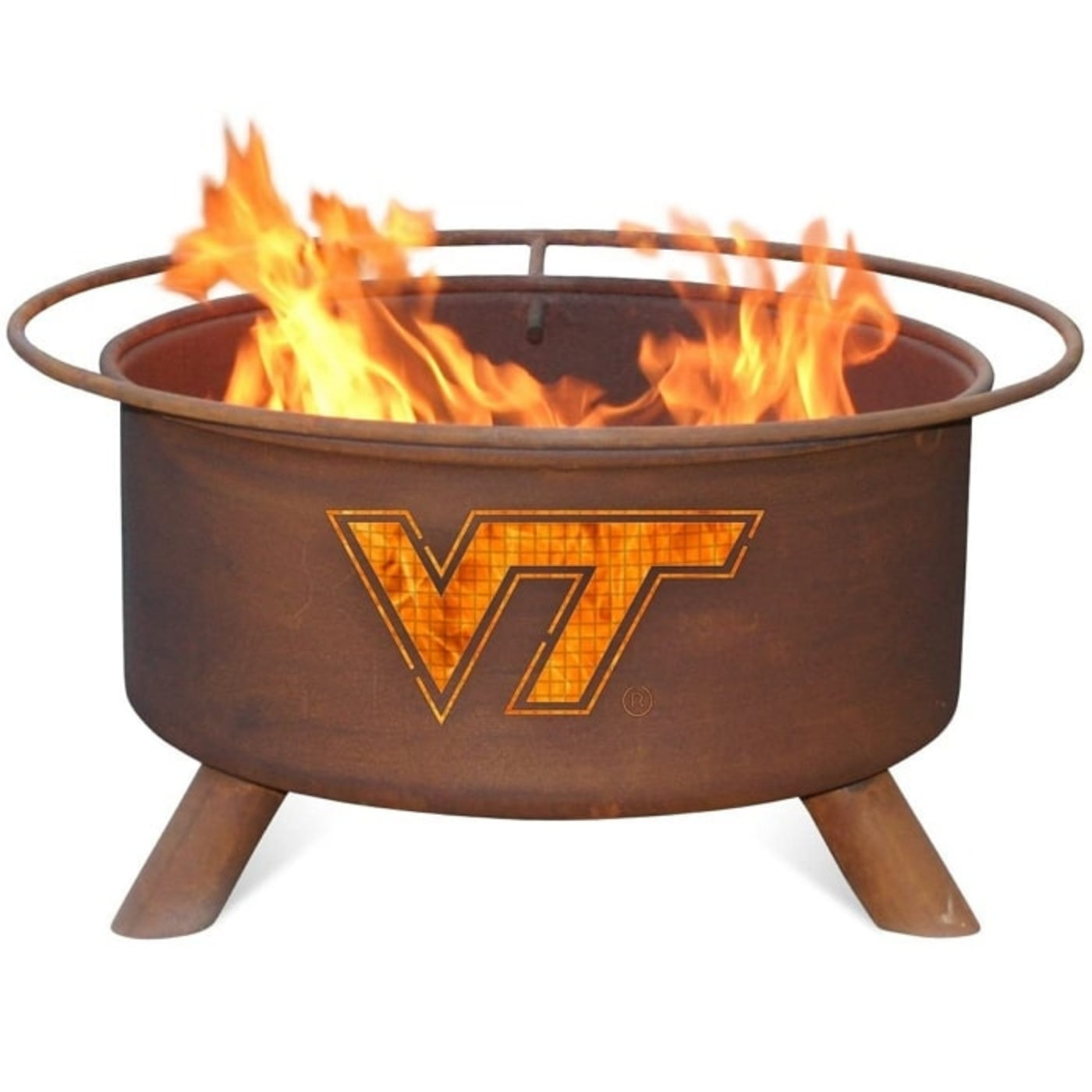 Patina Virginia Tech Steel Fire Pit by Patina Products - F431