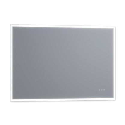 Arpella - Lucent 60 in. x 36 in. Wall Mounted LED Vanity Mirror with Color Changer, Memory Dimmer and Defogger - LEDCM6036