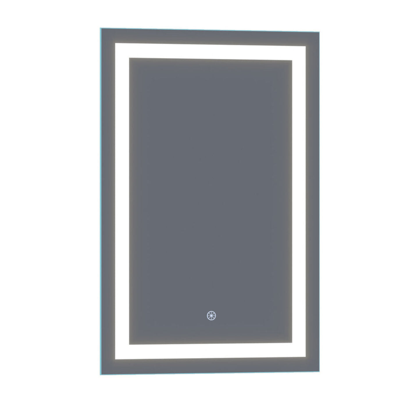 Arpella - Lumina 24 in. x 36 in. LED Lighted Vanity Mirror with Built-In Dimmer and Anti-Fog Feature - LEDSM2024