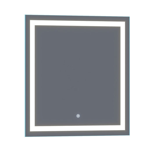 Arpella - Lumina 34 in. x 36 in. LED Lighted Vanity Mirror with Built-In Dimmer and Anti-Fog Feature - LEDSM2034