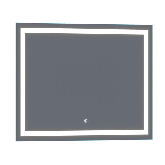 Arpella - Lumina 48 in. x 36 in. LED Lighted Vanity Mirror with Built-In Dimmer and Anti-Fog Feature - LEDSM2048