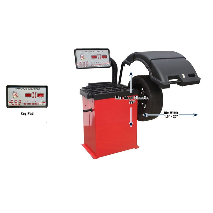 Tuxedo Wheel Balancer - Hood Assembly Included - WB-953