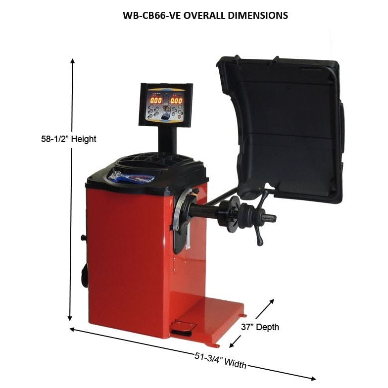 Tuxedo Wheel Balancer - WB-CB66-VE